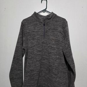 Roper Men's Charcoal Zip-Up Sweater